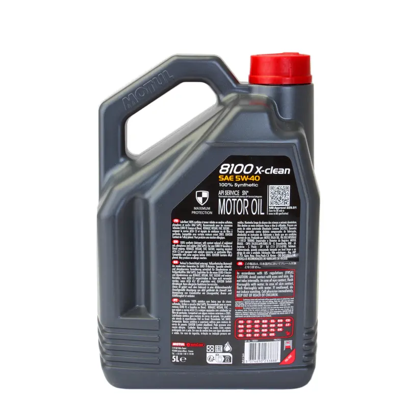 Motoröl Motul 8100 X-CLEAN 5W40 5L &ndash; Bild 2 von