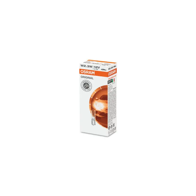 Bec Osram Original W2.W3 12V2.3W W2X4.6d - imagine 1