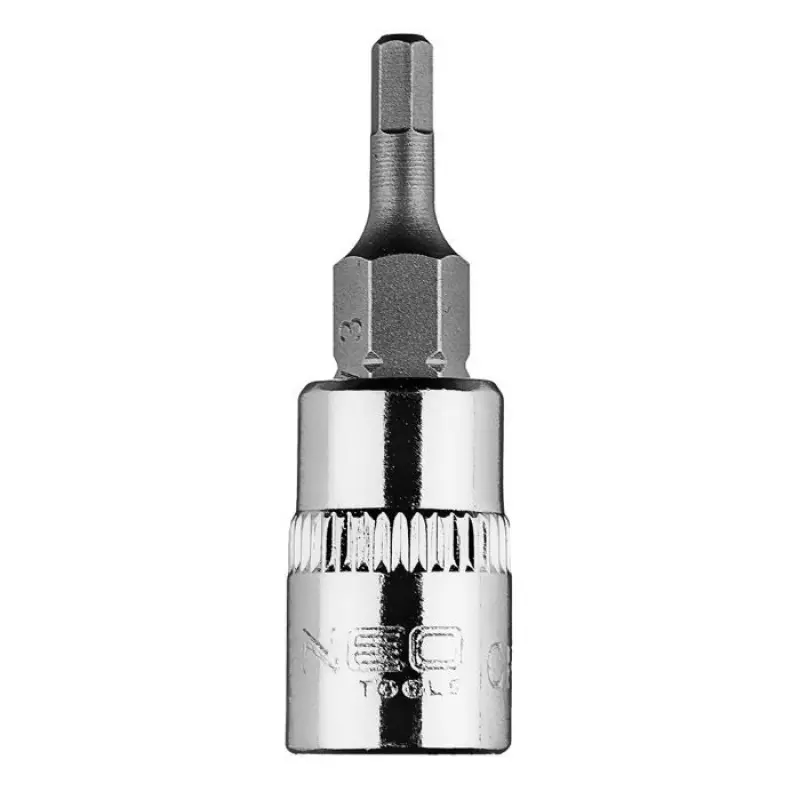 Sechskantbit H3 auf Rohr 1,4 kurz