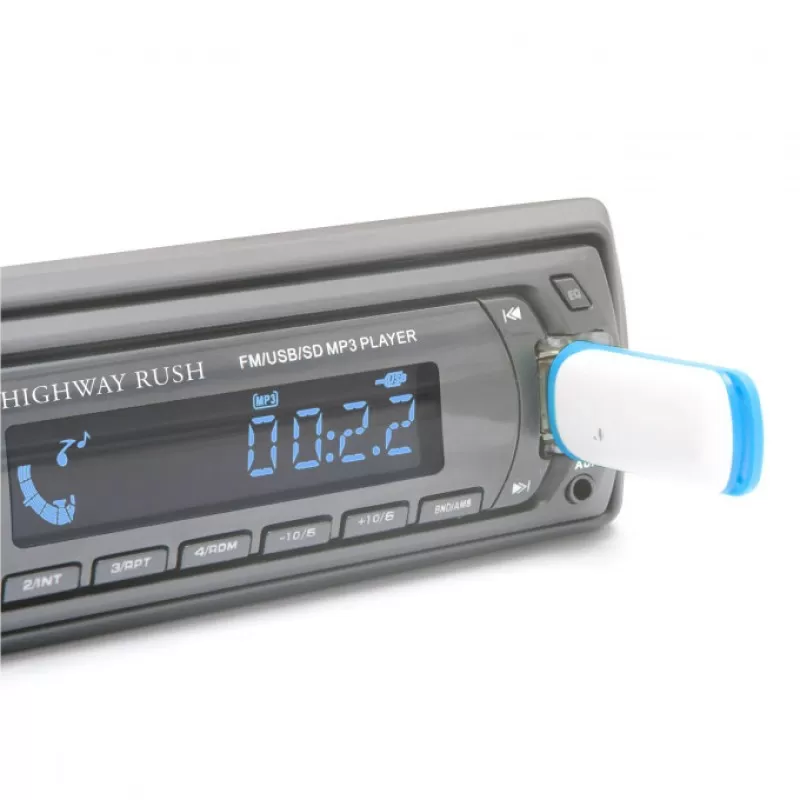 Autoplayer MNC mp3-Player *Highway Rush* (USB/SD/MMC/AUX) grau – Bild 1 von