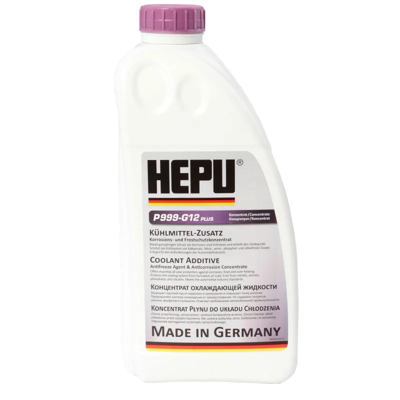 Konzentriertes Frostschutzmittel Hepu G12 PLUS 1,5L