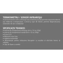 Termometru /sonda infrarosu