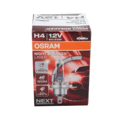 Bec Osram Night Breaker Laser Next Generation H4 12V 60/55W P43t - imagine 1