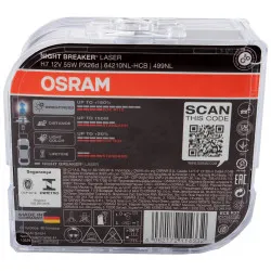 Bec Osram Night Breaker Laser Next Generation H7 12V 55W PX26d Set 2 buc - imagine 5