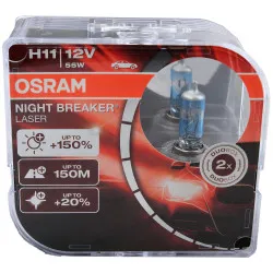 Bec Osram Night Breaker Laser Next Generation H11 12V 55W PGJ19-2 Set 2 buc - imagine 1
