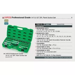 Trusa tubulare 1/4 ; 1/2