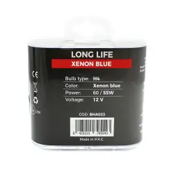 Leuchtmittel MTR Plus 50 H4 12V 60/55W Weiß Xenon 2er Set – Bild 4 von