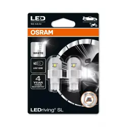 Glühbirne Osram LEDriving SL W16W | 12V – L2,1x9,5d – 2er-Set (Offroad)