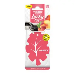Lufterfrischer Winso Lucky Leaf Card Peach