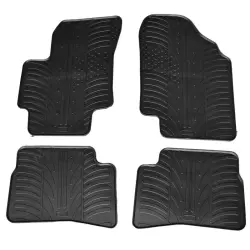 Gummimatten Hyundai Accent Kia Rio 2005-2010, Gledring, 4 Stk.