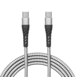 Datenkabel - Typ-C - Typ-C, Weiß - 2 m