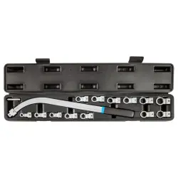 Cheie cu varfuri inlocuibile pentru tensionarea curelelor de transmisie, 14 buc.