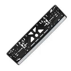 Kennzeichenhalter, grau