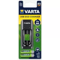Incarcator baterie Varta AAA USB Duo Charger + 2 baterii AAA 800mAh