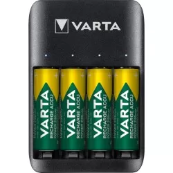 Incarcator baterie Varta USB Quattro Charger + 4X AA 2100 mAh - imagine 2