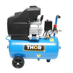 Compresor aer 1500W 2.5CP cu butelie 50L Thor