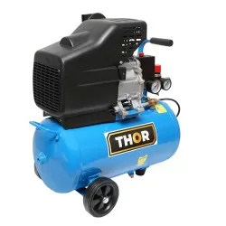 Compresor aer 1500W 2.5CP cu butelie 50L Thor - imagine 4