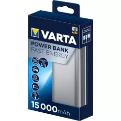 Acumulator extern Varta Power Bank Fast Energy 15000+charging cable 15000mAh