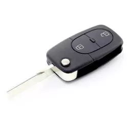 Audi - Carcasa cheie tip briceag, 2 butoane, fara buton panica, cu baterie 2032 - imagine 7
