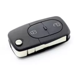 Audi - Carcasa cheie tip briceag, 2 butoane, fara buton panica, cu baterie 2032 - imagine 9