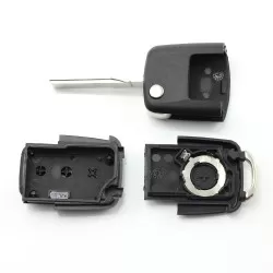 Volkswagen - Carcasa tip cheie briceag cu 3 butoane - imagine 1