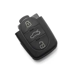 Audi - Accesoriu carcasa cheie 3 butoane, fara buton panica, pt. baterie 1616