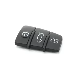 Audi - tastatura pt cheie  tip briceag  cu 3 butoane - model nou - imagine 1