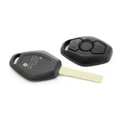 BMW - Carcasa cheie 3 butoane cu lama 2 piste - calitate premium - - imagine 2