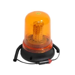 Girofar LED/SMD 12V cu talpa magnetica si alimentare la bricheta