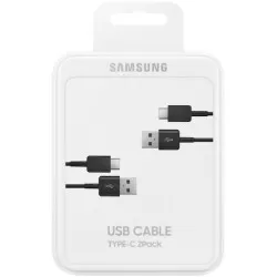 Cablu de date Samsung,  Cable USB Type C, 1m, Black - imagine 2