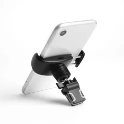 MNC - Suport de telefon cu fixare în grilajul de aerisire - negru - imagine 3