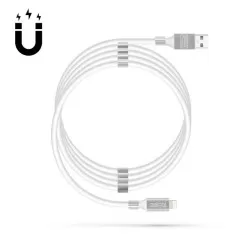 Cablu de date - Lighting - 2A - alb - imagine 1