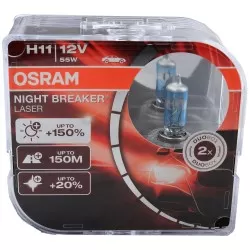 Bec Osram Night Breaker Laser Next Generation H11 12V 55W PGJ19-2 Set 2 buc