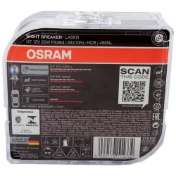 Bec Osram Night Breaker Laser Next Generation H7 12V 55W PX26d Set 2 buc - imagine 4