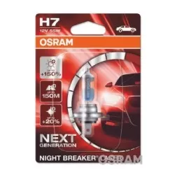 Bec Osram Night Breaker Laser Next Generation H7 12V 55W PX26d blister
