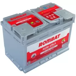 Acumulator Rombat AGM-VRLA 70 Ah Start-Stop - imagine 2