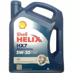 Ulei motor Shell Helix HX7 Professional AV 5W30 5L
