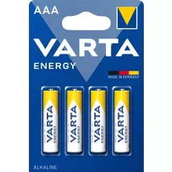 Baterie Varta Energy AAA 1.5V R3 • Set 4 buc