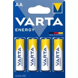 Baterie Varta Energy AA 1.5V LR06 • Set 4 buc