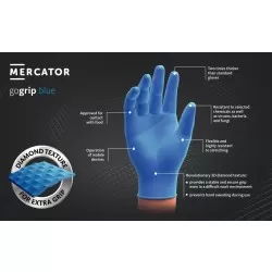 Mercator Gogrip Nitrilhandschuhe (Blau) XXL &ndash; Bild 2 von