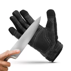 Manusi marimea L - rezistente la taiere - degete utilizabile touchscreen - imagine 2