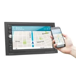Autoradio "California" - 2 DIN - 4 x 50 W - WiFi - BT - MP5 - AUX - SD - USB – Bild 2 von