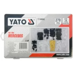 Set 270 clipsuri tapițerie Mercedes Yato - imagine 3