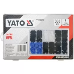 Set 300 clipsuri tapițerie Opel Yato - imagine 3