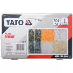 Set 300 clipsuri tapițerie Renault Yato - imagine 3
