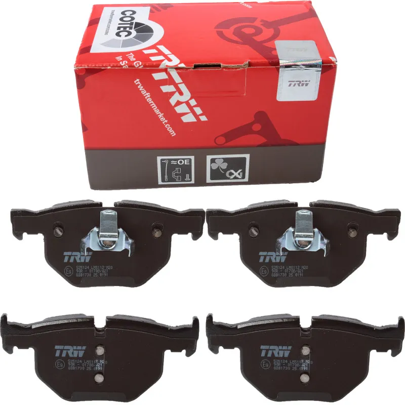 BREMSBELAGSATZ SCHEIBENBREMSE