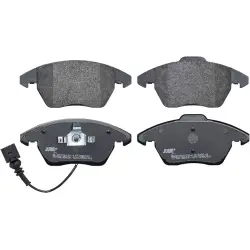 BREMSBELAGSATZ SCHEIBENBREMSE JURID 573128JC