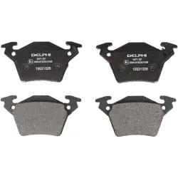 BREMSBELAGSATZ SCHEIBENBREMSE DELPHI LP1471