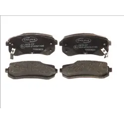 BREMSBELAGSATZ SCHEIBENBREMSE DELPHI LP1976