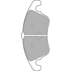BREMSBELAGSATZ SCHEIBENBREMSE DELPHI LP2099
